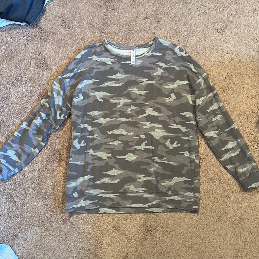 Athelta Camo Sweater